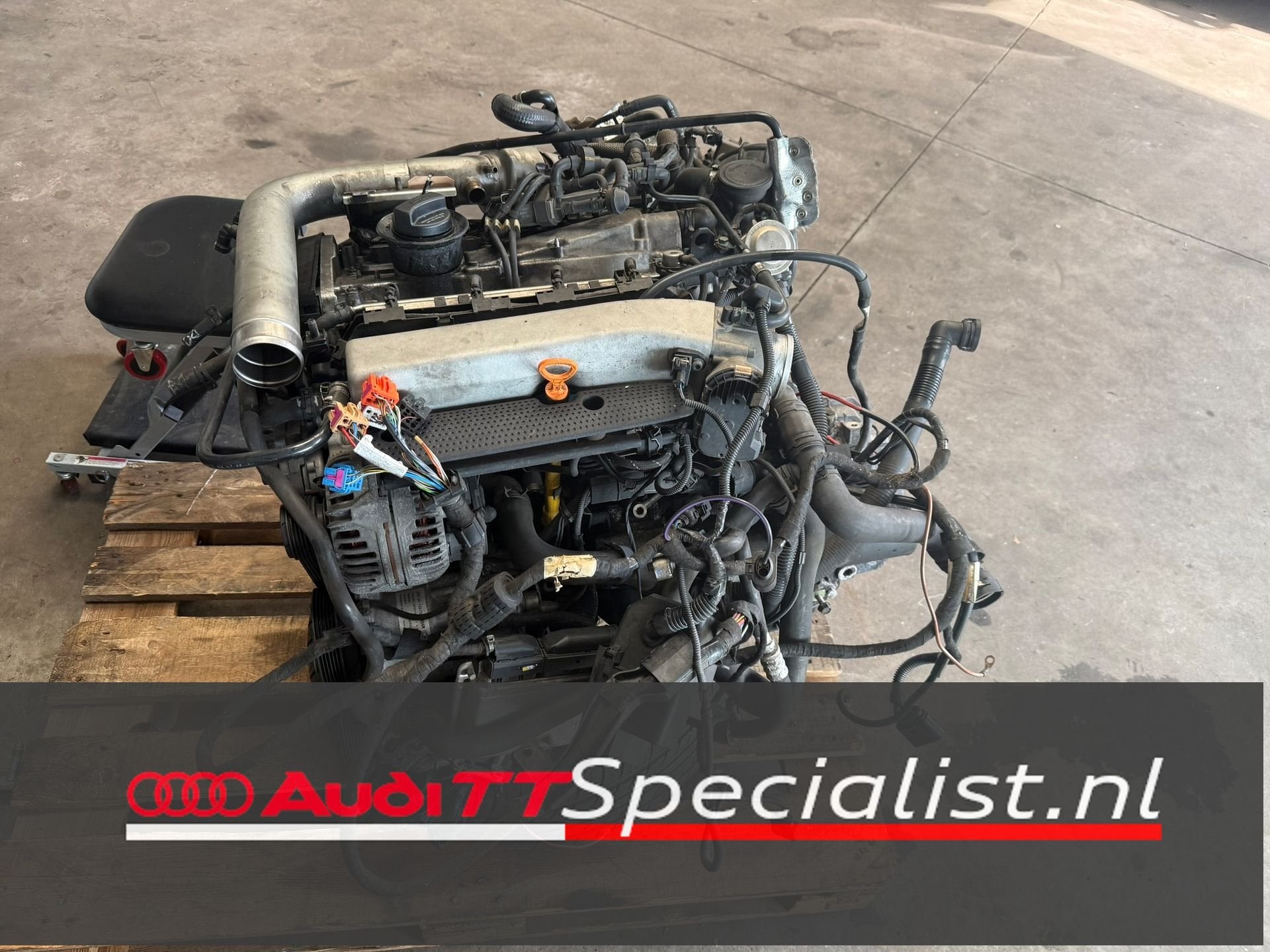 Defect Motorblok compleet Audi TT Quattro 225pk code APX, Ophalen, Gebruikt, -, Audi
