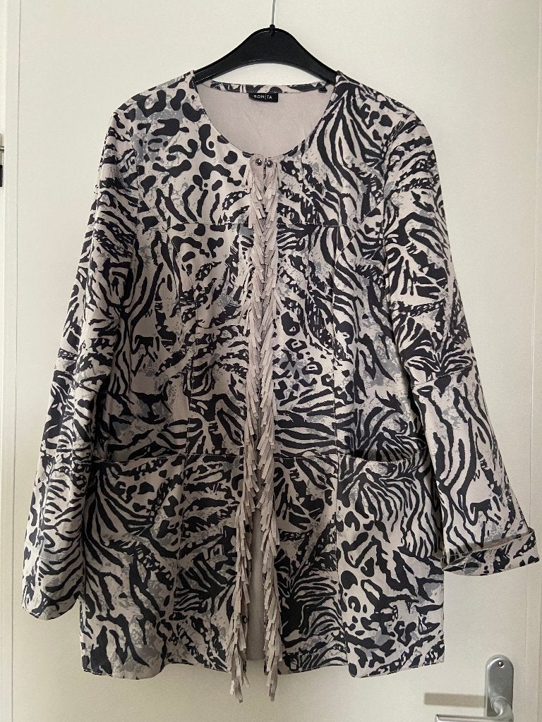 Dames vest Bonita met franje, Ophalen of Verzenden, Zo goed als nieuw, Maat 38/40 (M)