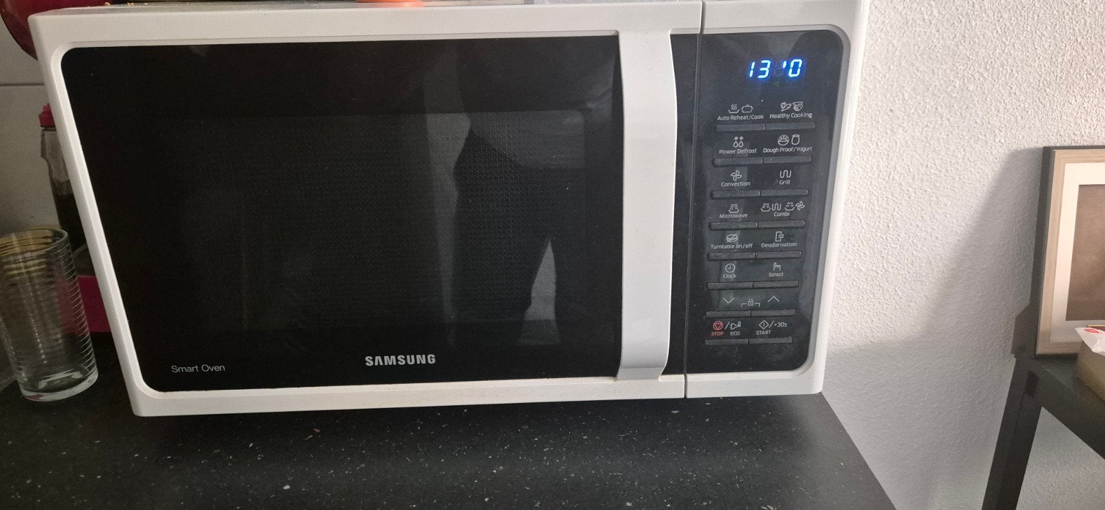 microwave oven, Witgoed en Apparatuur, Ophalen, Zo goed als nieuw, Oven, Combimagnetron
