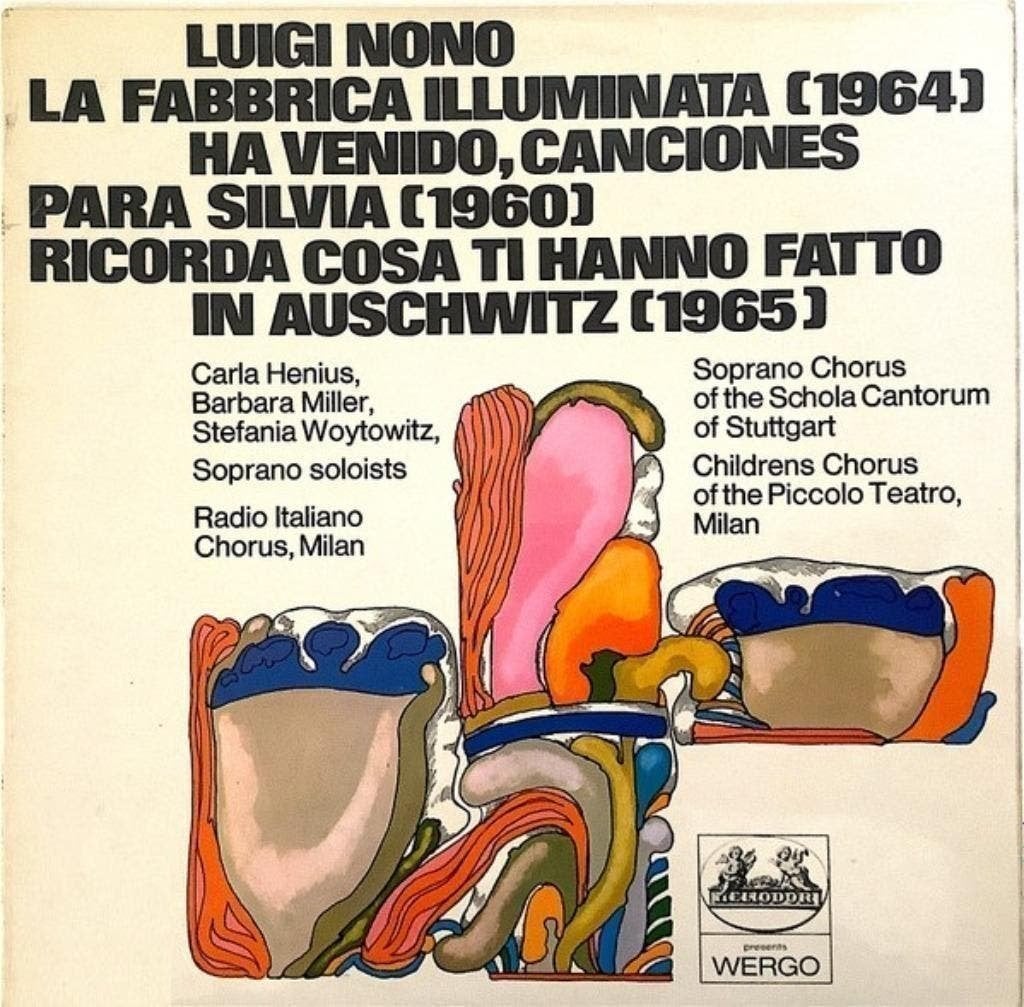 Luigi Nono – La Fabbrica Illuminata, Kamermuziek, Ophalen of Verzenden, Zo goed als nieuw, 12 inch