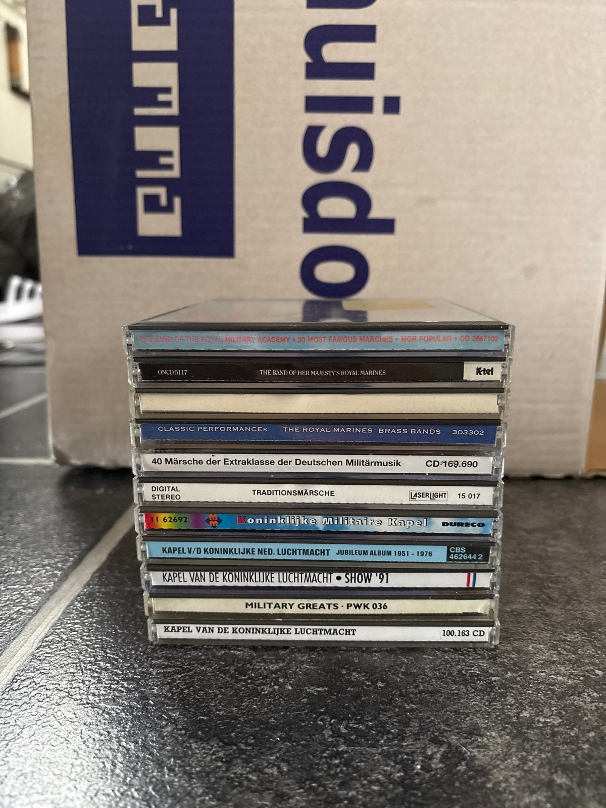 Diverse militaire marsen CD's, Ophalen of Verzenden, Zo goed als nieuw, Overige genres, Album