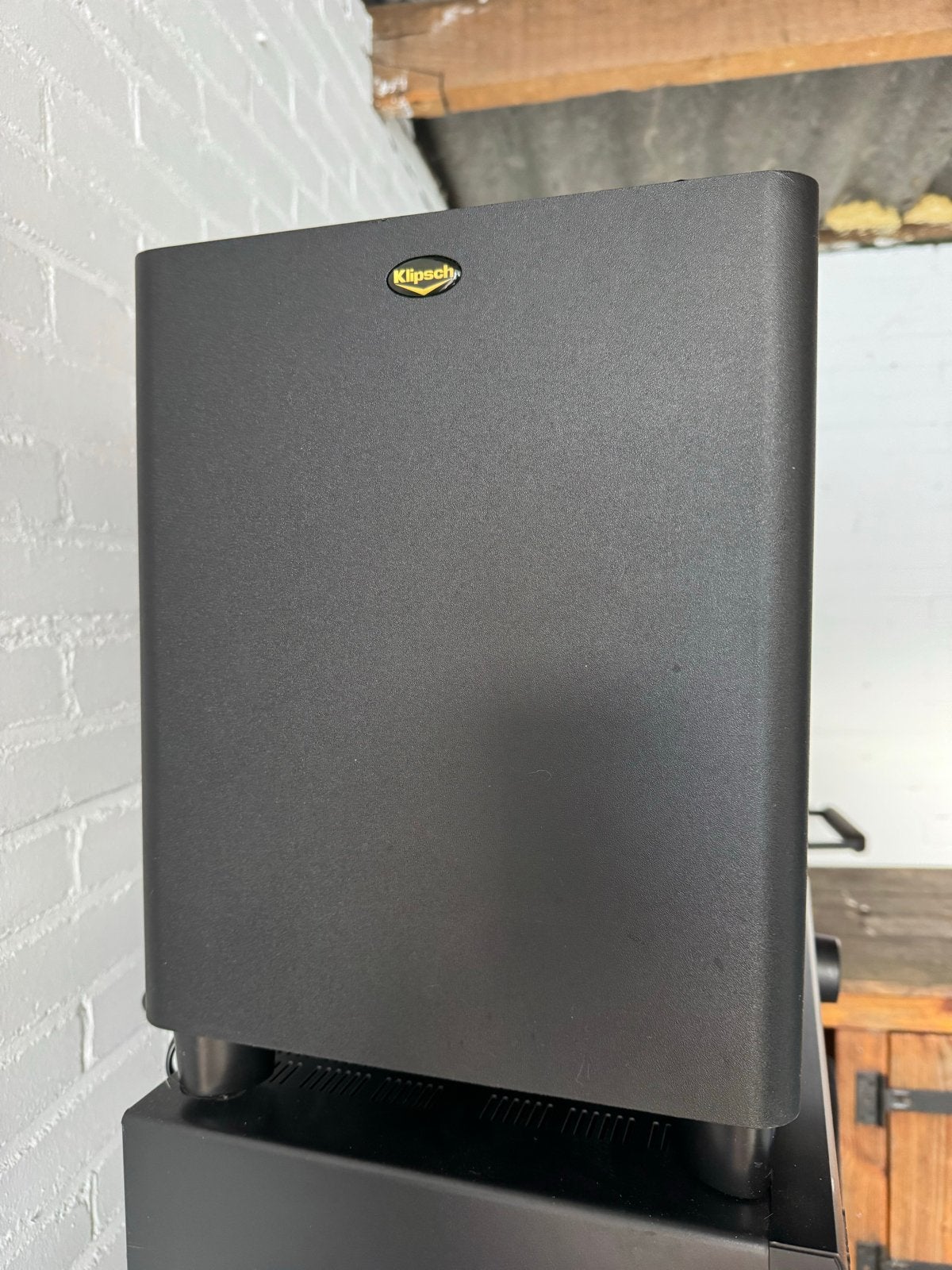 Klipsch Sub 8 Subwoofer - Krachtige Bass voor Thuisbioscoop, Gebruikt, Subwoofer, Geschikt voor surround/home cinema, Minder dan 60 watt