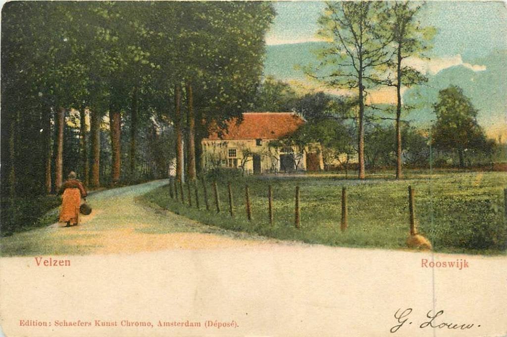 381-016-009 Velsen Rooswijk, Verzenden, Voor 1920, Noord-Holland