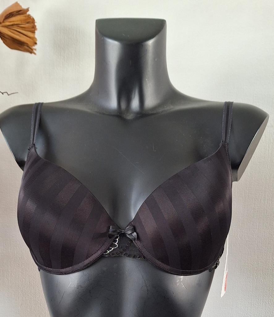 Sassa Push-up BH - Nieuw met kaartje - 80C/85C 50% korting, Sassa Lingerie, Zwart, Onbekend, BH
