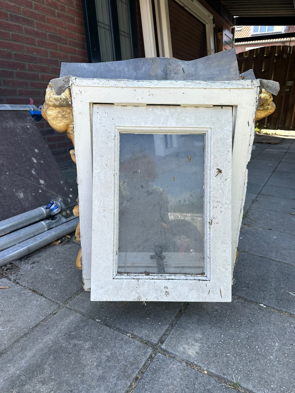 Kantel raam, Doe-het-zelf en Verbouw, Kozijnen en Schuifpuien, Raamkozijn, Ophalen of Verzenden, Zo goed als nieuw, 75 tot 150 cm
