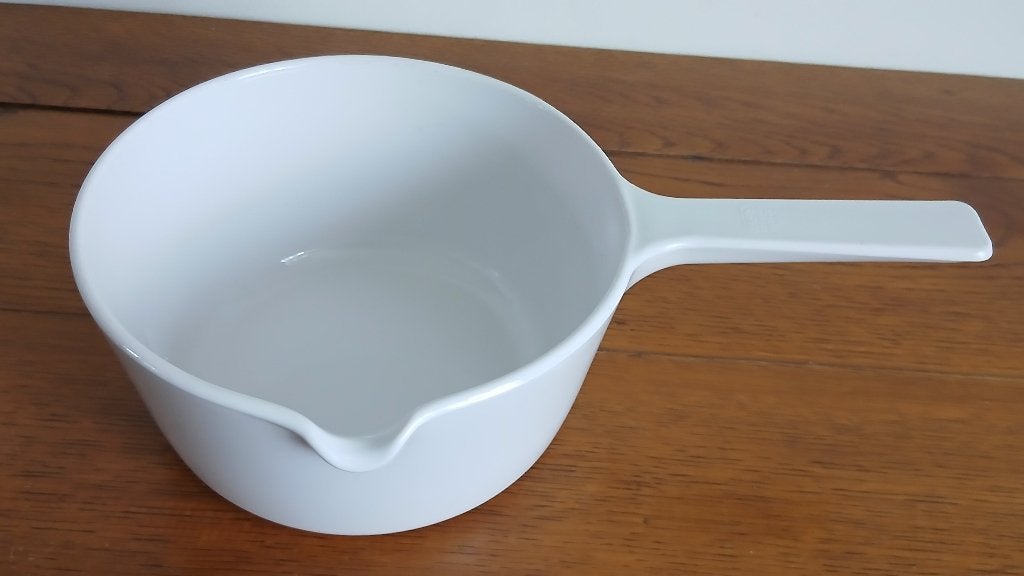 Vision Corning France steelpan met schenktuit - 1,5 liter., Overige typen, Met schenktuit, Ophalen of Verzenden, Overige merken