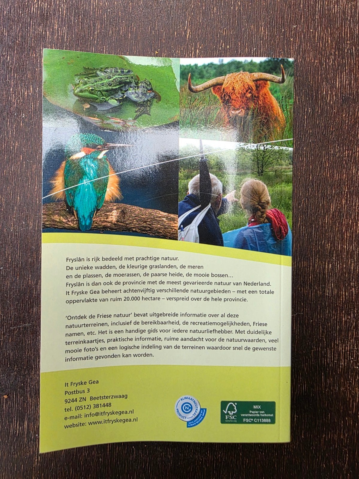 Natuurgids ontdek de Friese natuur - It Fryske Gea

Boek in, Boeken, Natuur, Ophalen of Verzenden, Zo goed als nieuw, Natuur algemeen