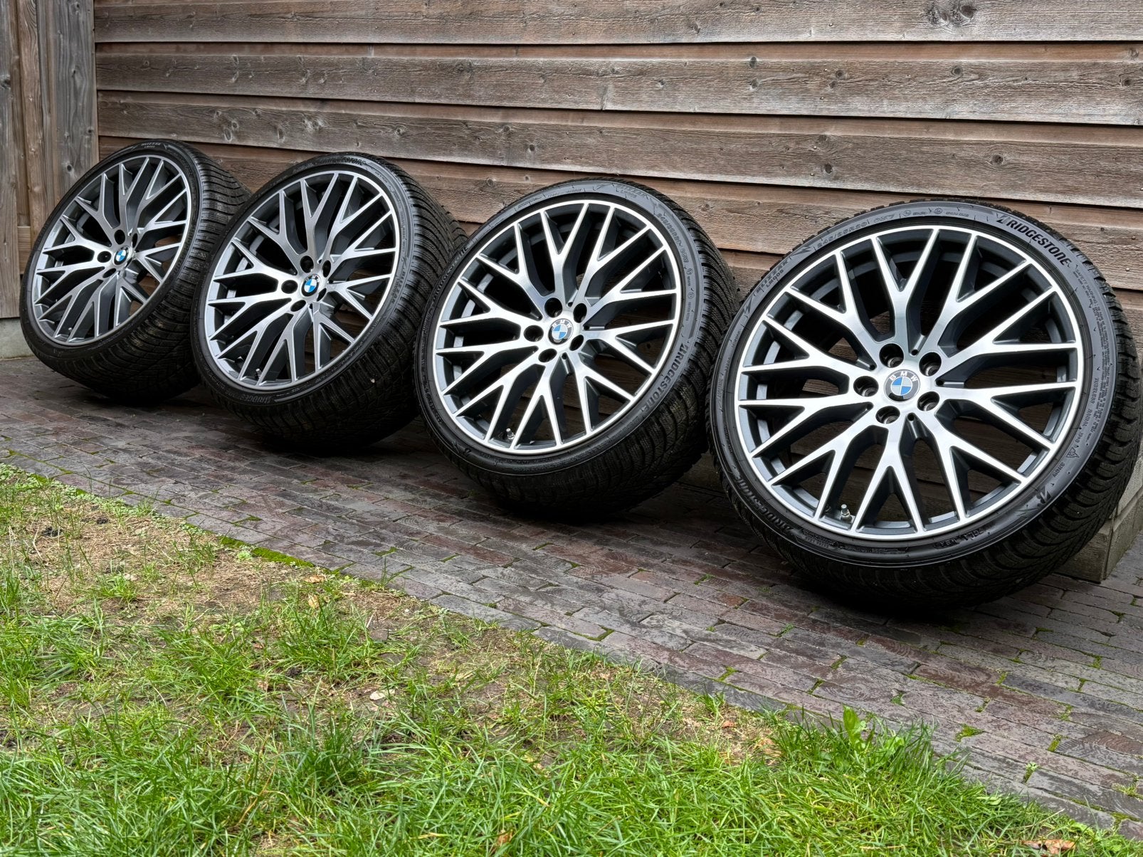 Orig BMW 5-serie Styling 636 20 inch velgen breedset, Auto-onderdelen, Gebruikt, 275 mm, Banden en Velgen, Personenwagen