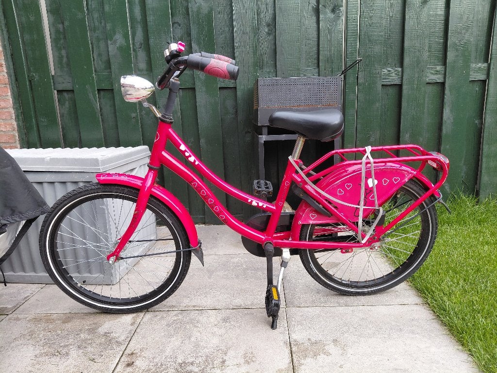 Rode Loekie fiets 20 inch, Ophalen, Gebruikt, 20 inch, Loekie.