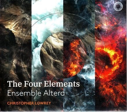 Ensemble Altera - The Four Elements - Owain Park, Verzenden, Classicisme, Nieuw in verpakking, Kamermuziek