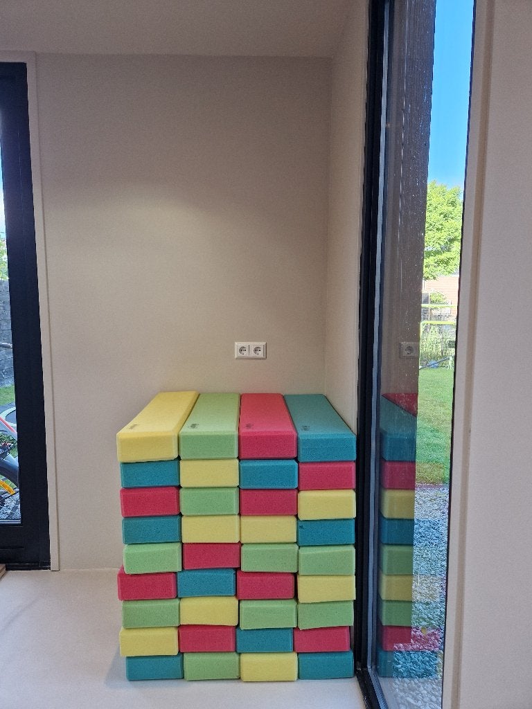 Riwi schuimblokken (36 stuks), Kinderen en Baby's, Ophalen, Gebruikt, Overige merken