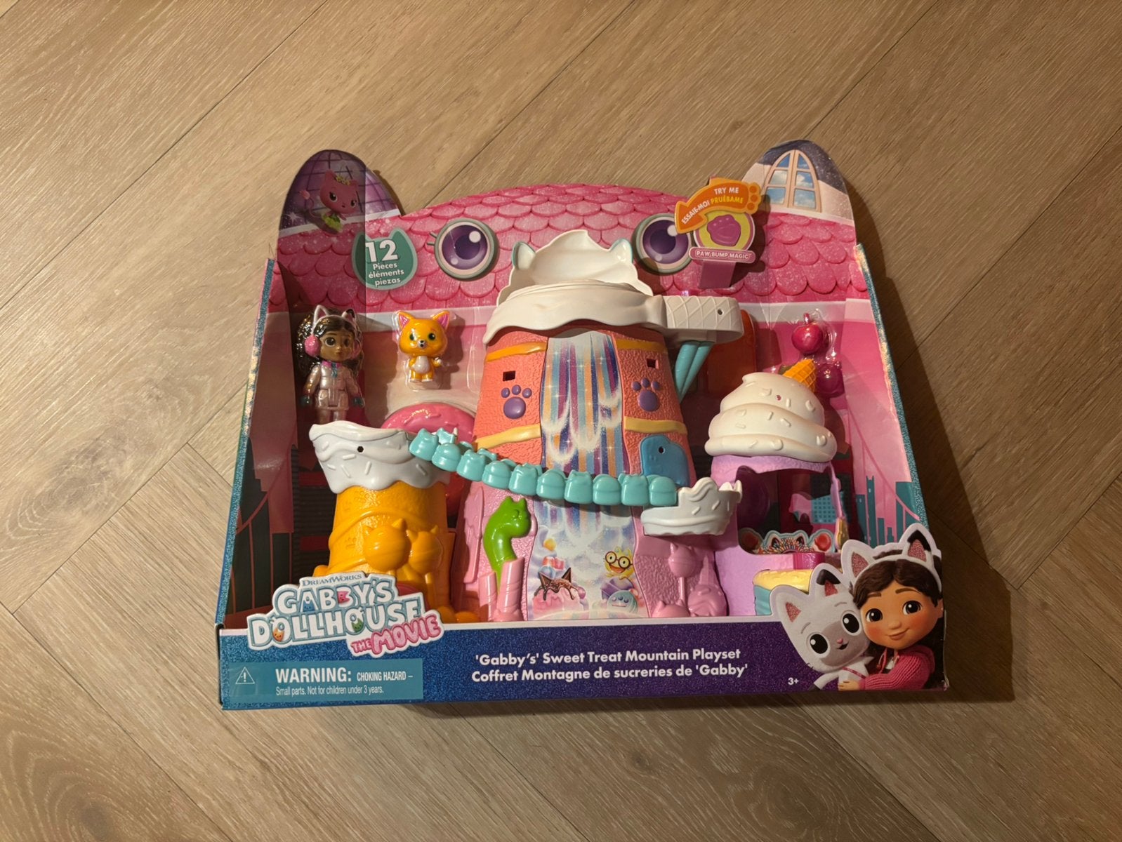 Gabby’s dollhouse snoepjesberg speelset, Ophalen of Verzenden, Nieuw
