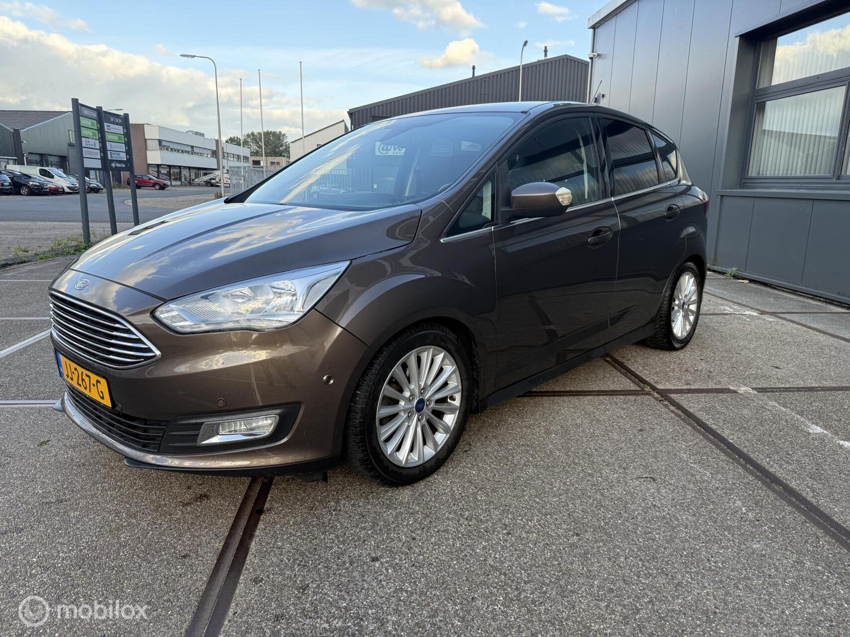 Ford C-Max 1.0 Titanium|NAP|PDC|AIRCO|5D|, Auto's, Voorwielaandrijving, 125 pk, Gebruikt, Euro 6