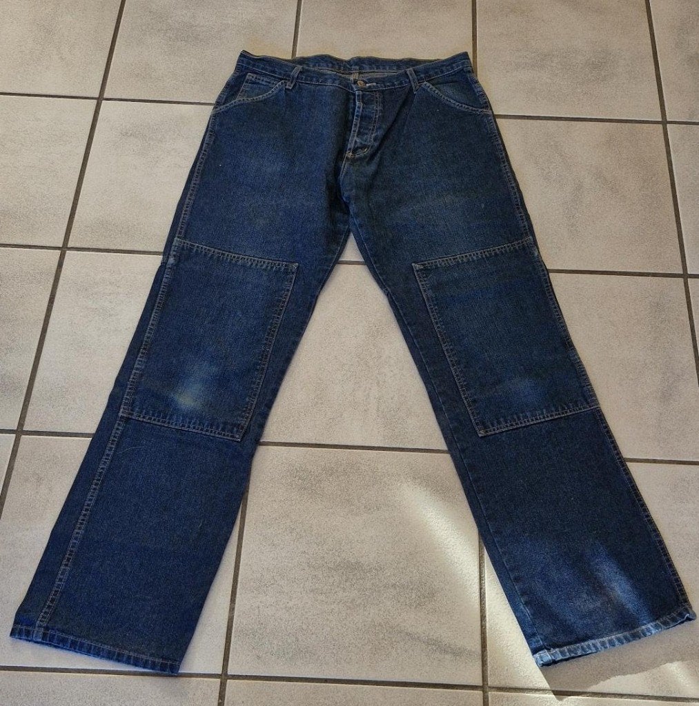Double Face Jeans Heren - Rocky -blauw - maat XL L35, W36 - W38 (confectie 52/54), Zo goed als nieuw, Double Face, Verzenden