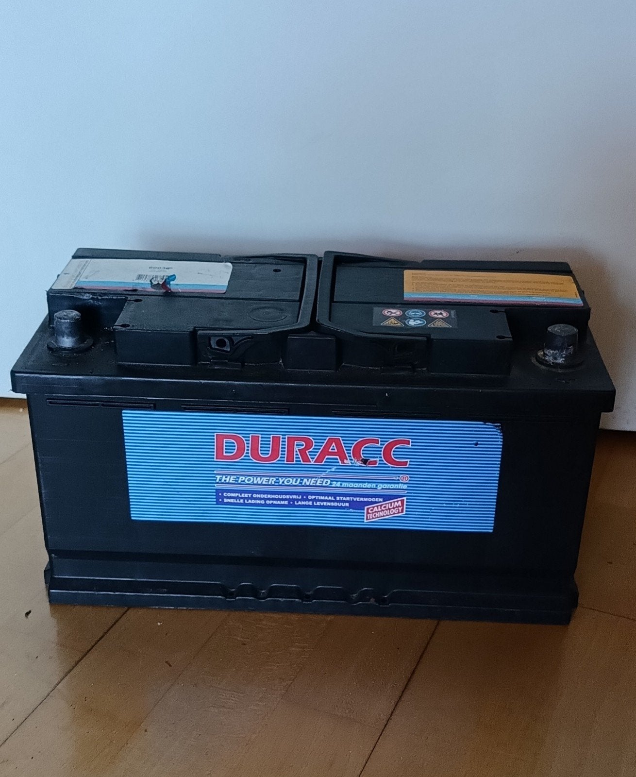 DURACC auto accu - 12V, Ophalen