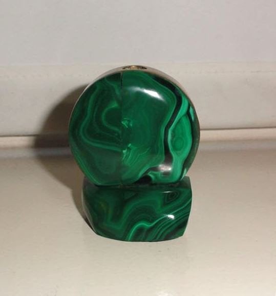 Malachiet Penhouder Art Deco Frans, Verzenden