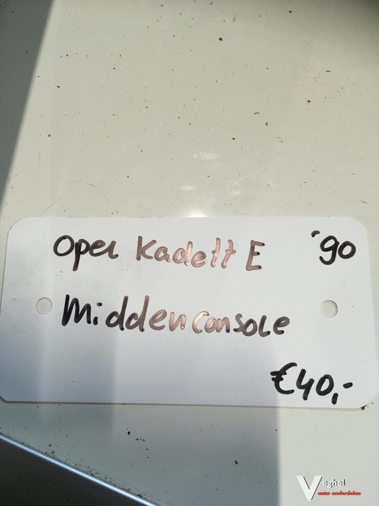 Opel Kadett E Cabrio 1990 Middenconsole, Auto-onderdelen, Interieur en Bekleding, Gebruikt, -, -, Ophalen of Verzenden