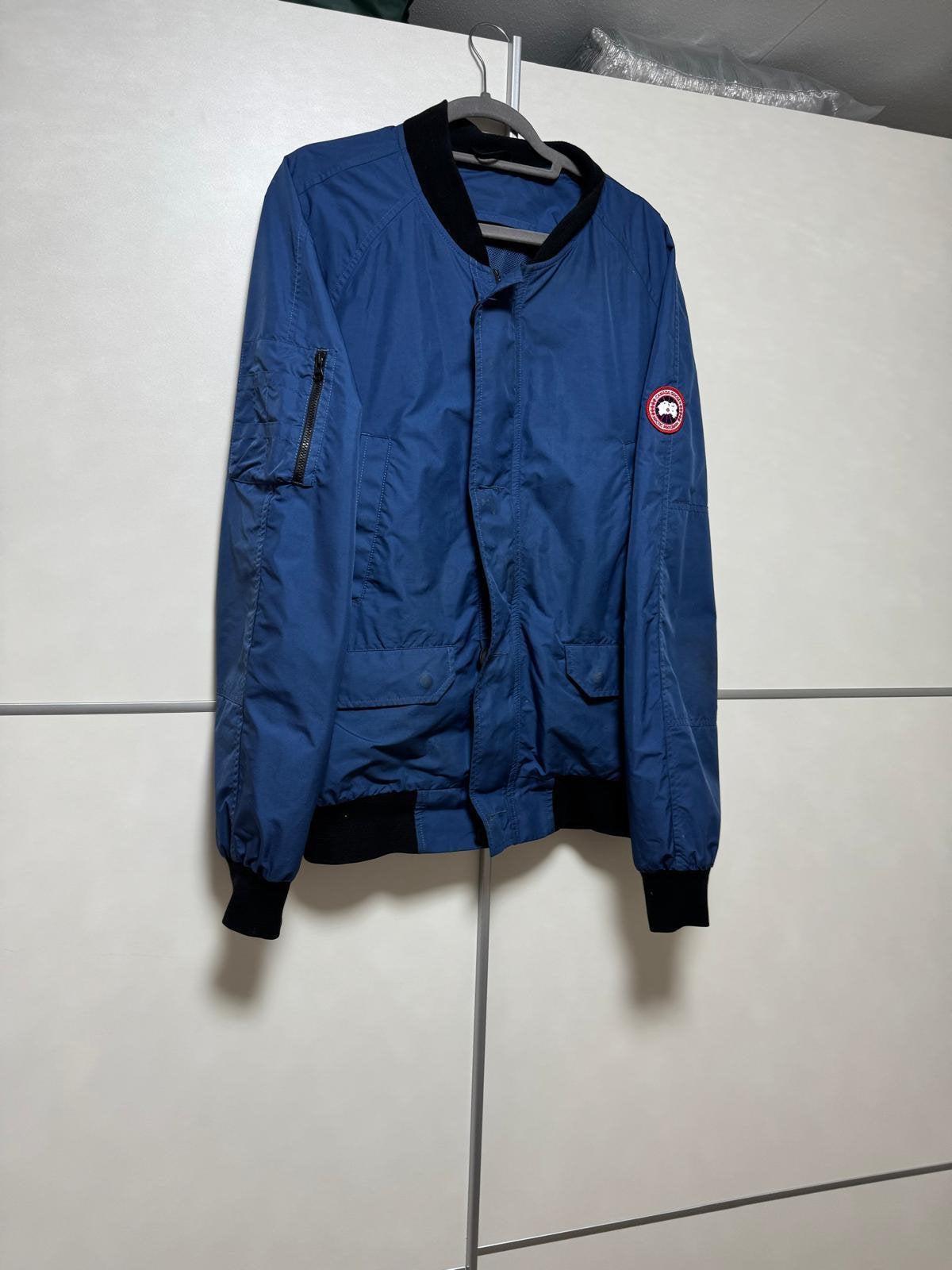 Canada goose heren zomer/tussen jas maat L, Kleding | Heren, Ophalen of Verzenden, Zo goed als nieuw, Zwart