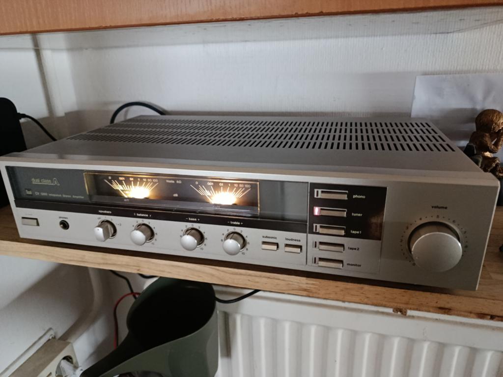 Dual CV 1260 Stereo Geïntegreerde Versterker, Audio, Tv en Foto, Versterkers en Receivers, Overige merken, Gebruikt, Ophalen of Verzenden