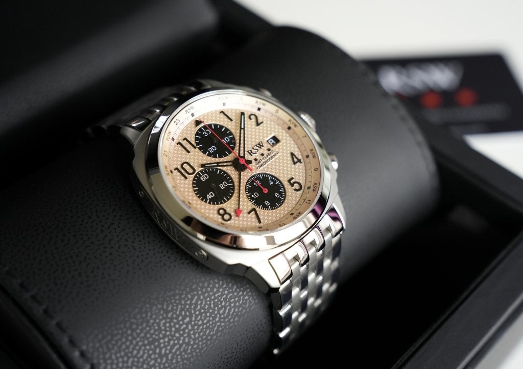 RSW - Master GMT - RSWA144-SS-4 ( Valjoux ), Overige merken, Staal, Staal, Polshorloge