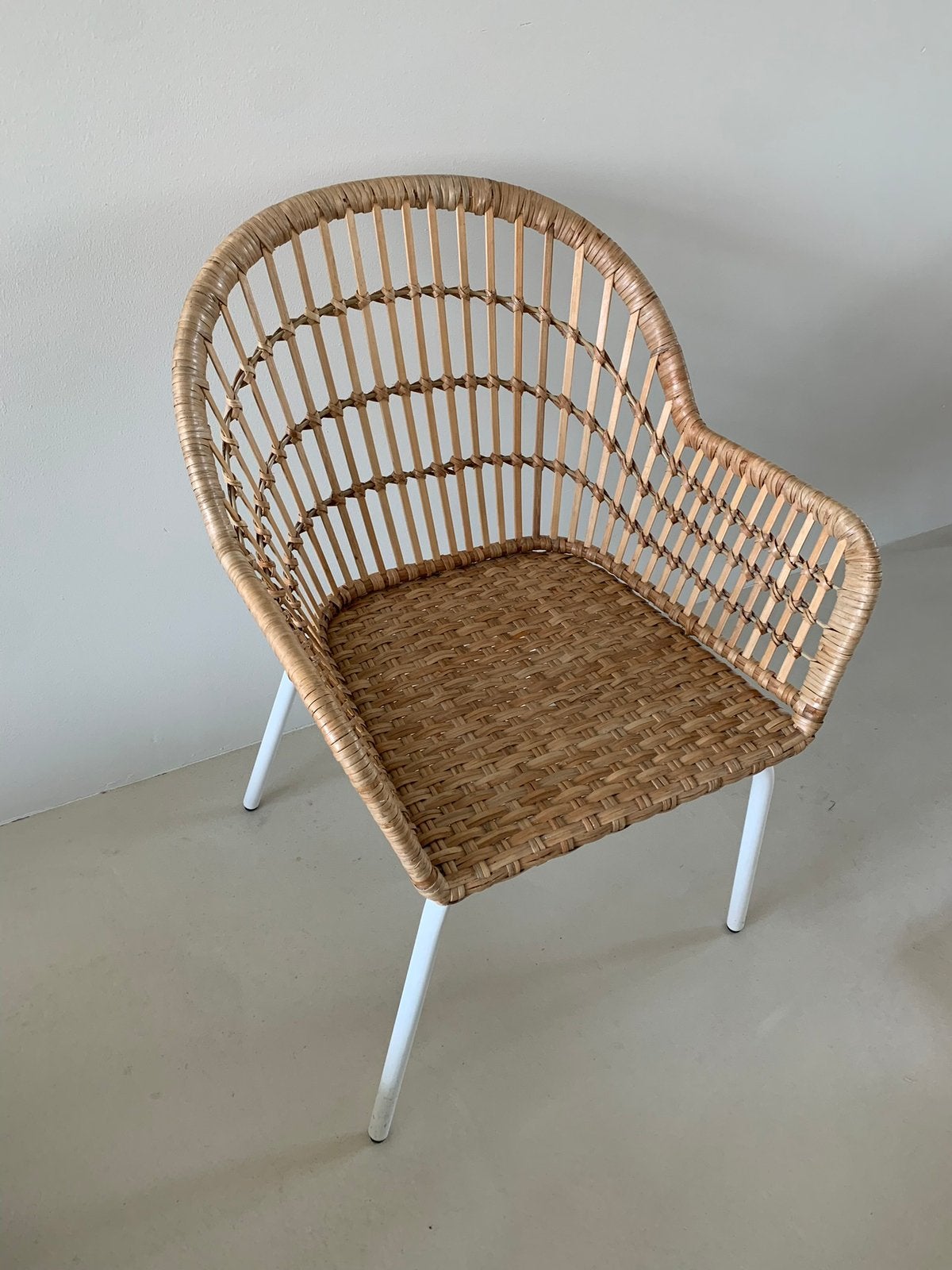 IKEA Nilsove Rotan Stoel 2x, Ophalen, Overige materialen, Gebruikt, Twee