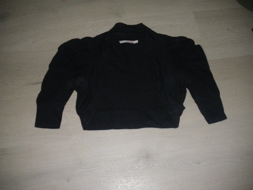 nieuw zwarte zomer bolero pofmouw missy bitsy maat smal, Zwart, Nieuw, Ophalen of Verzenden, Korte mouw
