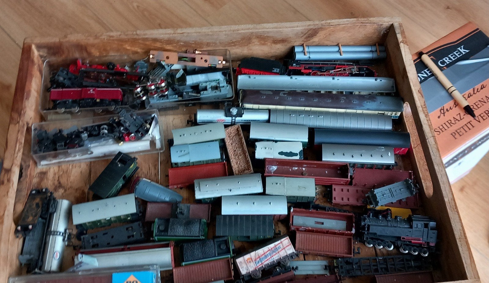 Te koop partij n spoor opknap materiaal, Overige merken, Gebruikt, Gelijkstroom, Verzenden