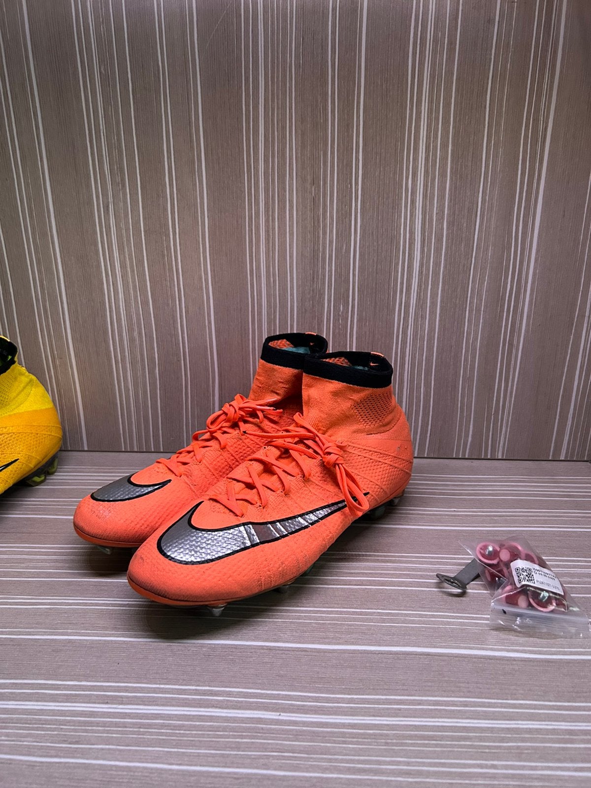 Nike mercurial superfly 4 maat 45, Maat XS of kleiner, Ophalen of Verzenden, Zo goed als nieuw, Schoenen