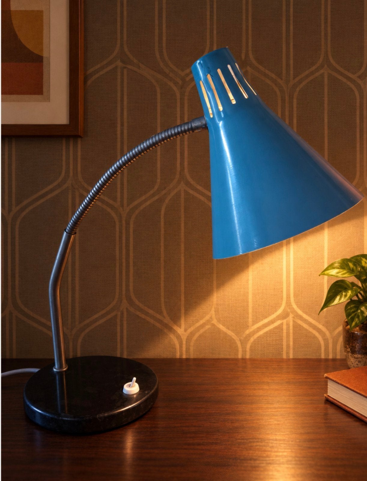 DDR Bureaulamp jaren '50/'60, Ophalen of Verzenden, Bureaulamp, Design