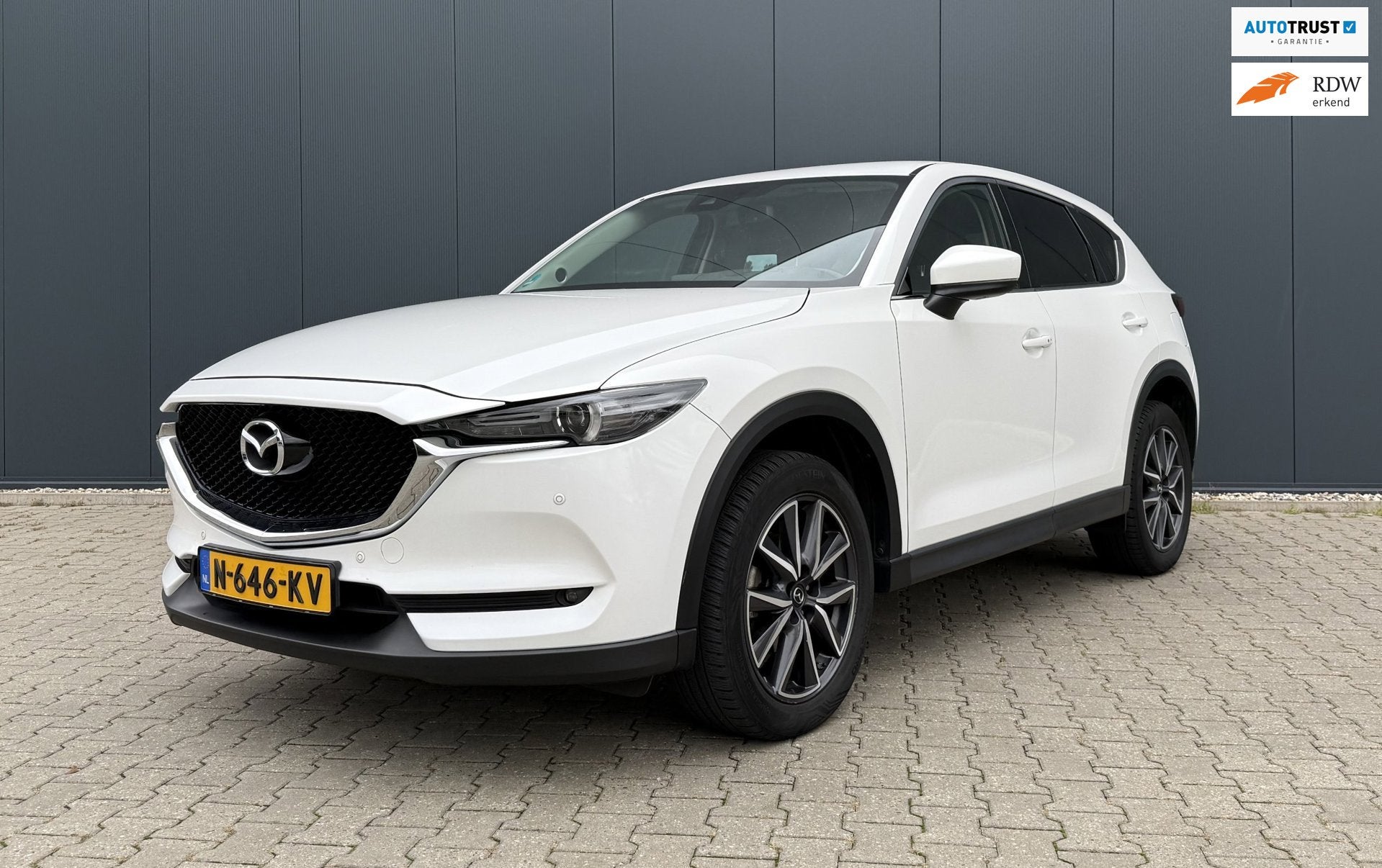 Mazda CX-5 2.0 SkyActiv-G 165 Skylease+ Airco Cruise Leder T, Auto's, Voorwielaandrijving, Zwart, 4 cilinders, 715 kg