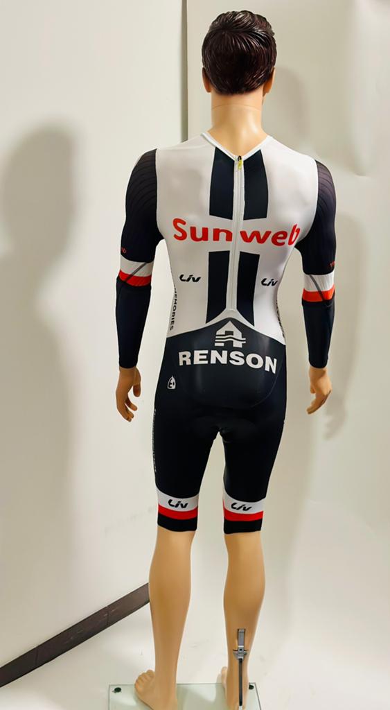 Wielrenkleding wielrenpak snelpak speedsuit maat S Etxeondo, S, Heren, Ophalen of Verzenden, Zo goed als nieuw