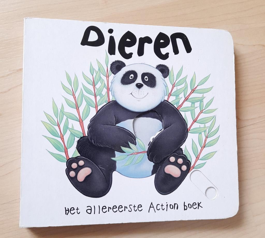HET ALLEREERSTE ACTION BOEK DIEREN GEKARTONNEERD, Ophalen of Verzenden, Gelezen, Fictie algemeen