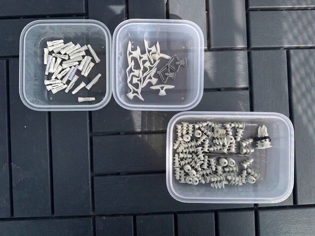Kavel gipsplaatpluggen Fischer GK + Toggler 100+ stuks, Ophalen of Verzenden, Nieuw