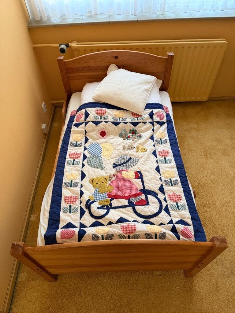 Kinderbed verstelbaar, Ophalen, Verstelbaar, 90 cm, Eenpersoons