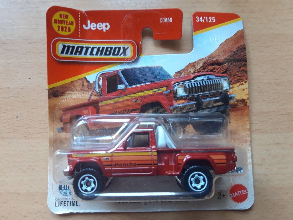 Matchbox Jeep J10 Stepside 1980, Ophalen of Verzenden, Nieuw, Auto