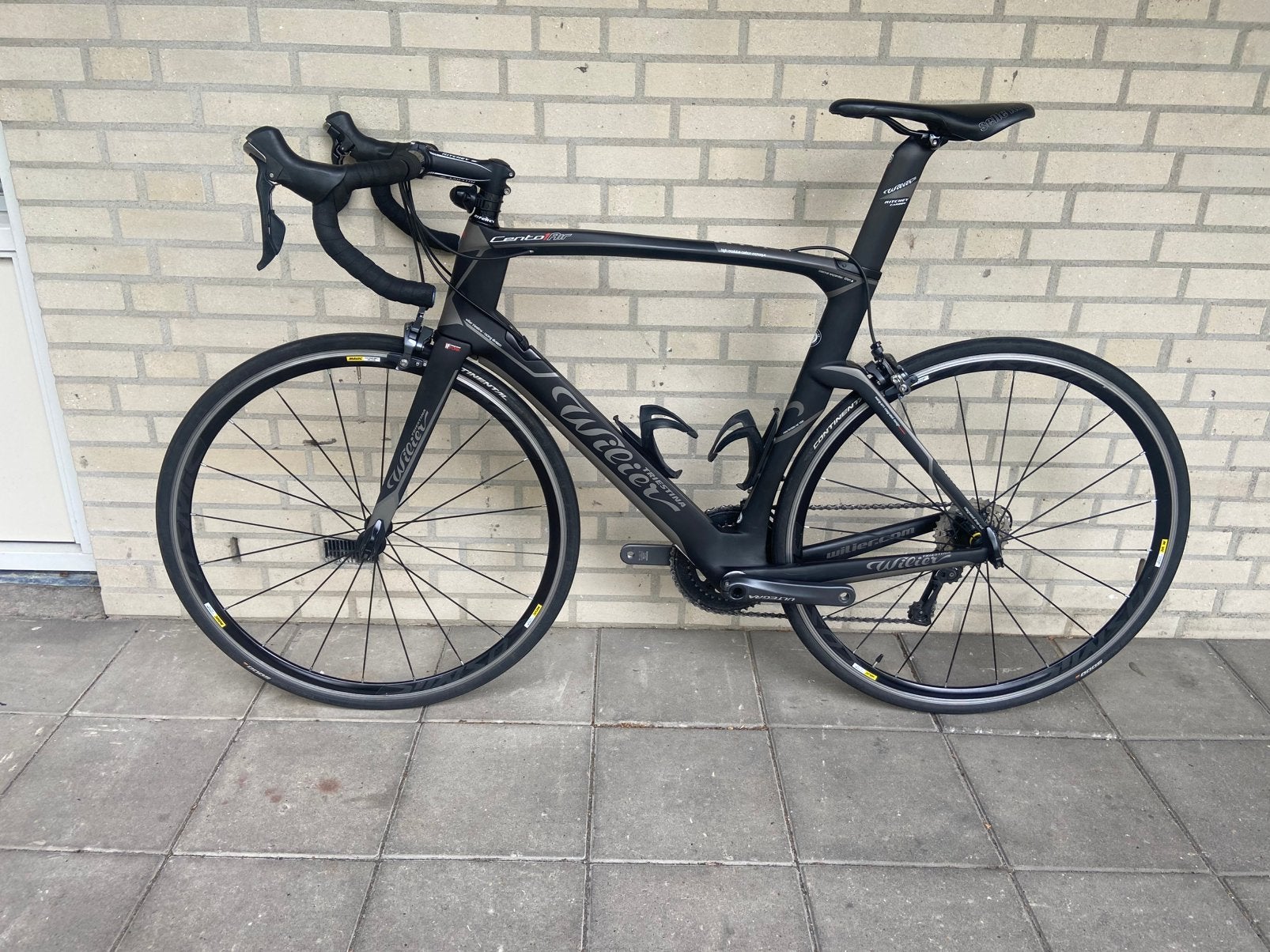 Wilier Cento Air full carbon maat 56, Carbon, Zo goed als nieuw, Meer dan 20 versnellingen, 53 tot 57 cm