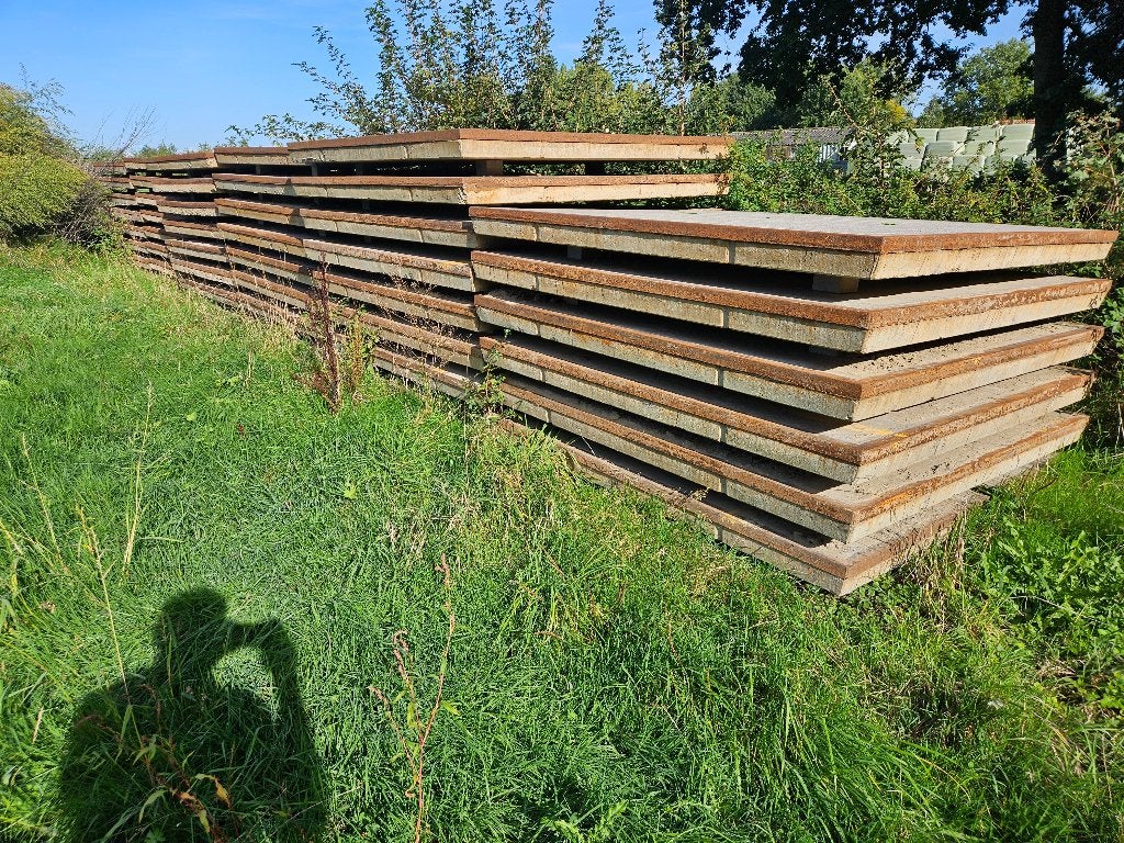 stelcon platen gebruikt, Ophalen, Gebruikt, Overige typen, 10 m² of meer