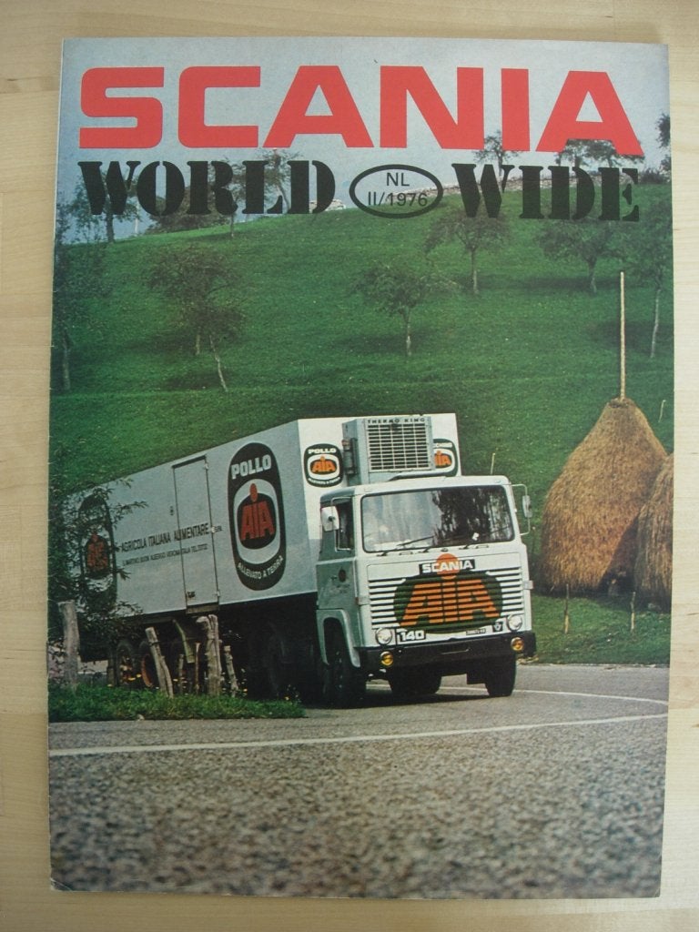 Scania Worldwide tijdschrift nummer 2 1976 - NL, Ophalen of Verzenden, Zo goed als nieuw, Overige merken, Scania