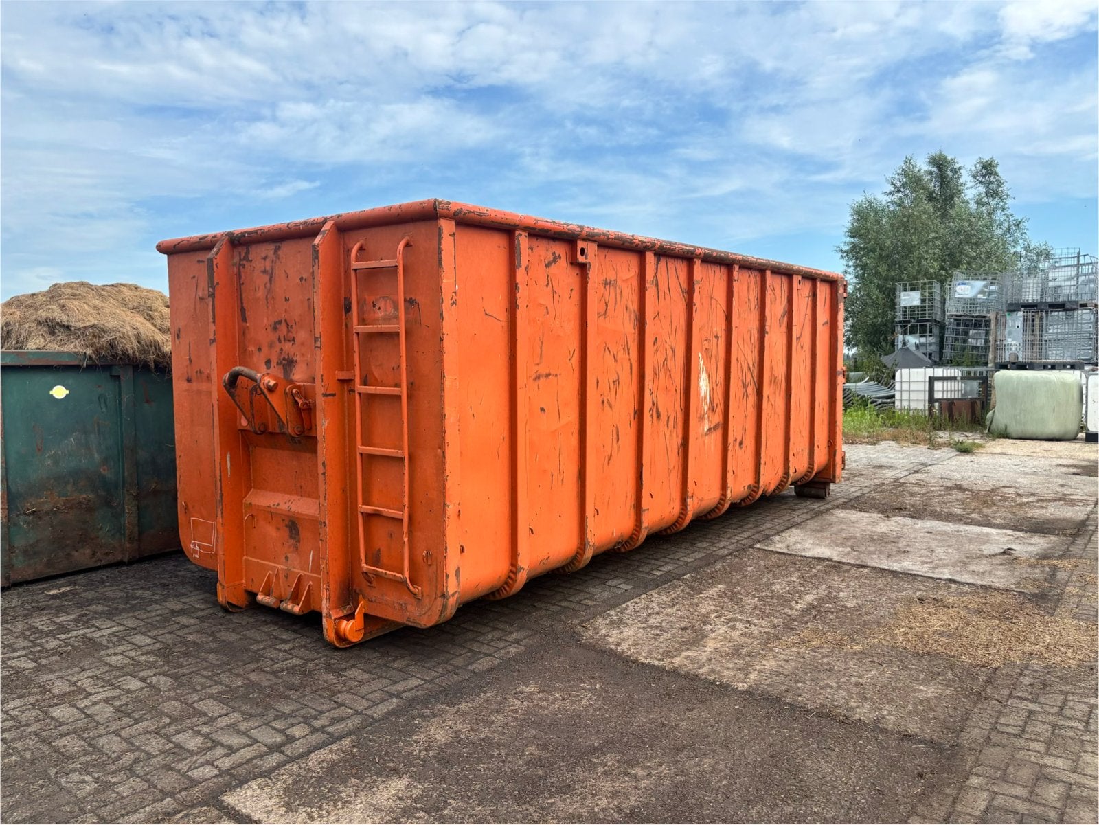 Afzetcontainer haak/kabel/ketting  5.70x2.30x2m inwendig, Ophalen, -, -, -