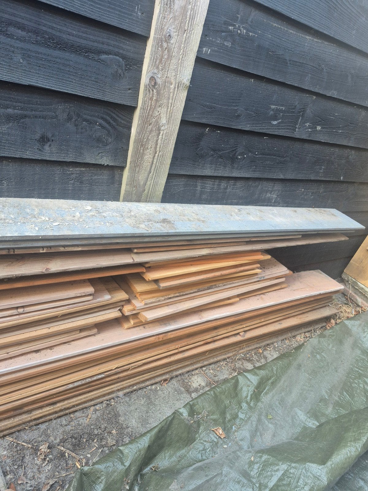 Onbehandelde rabat planken voor diverse projecten, Ophalen, Minder dan 25 mm, Nieuw, Plank