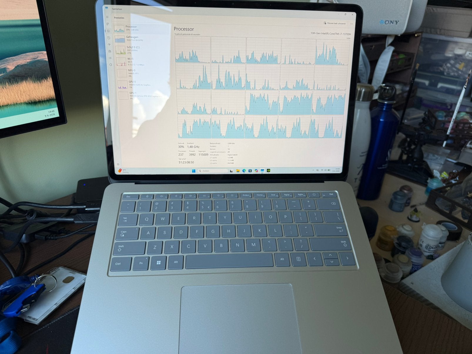 Microsoft surface laptop studio 2, Ophalen, Zo goed als nieuw, 4 Ghz of meer, SSD