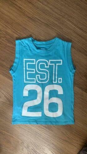 Leuk singlet maat 110/116, Kinderen en Baby's, Kinderkleding | Maat 110, Ophalen of Verzenden, Gebruikt, Jongen, Shirt of Longsleeve