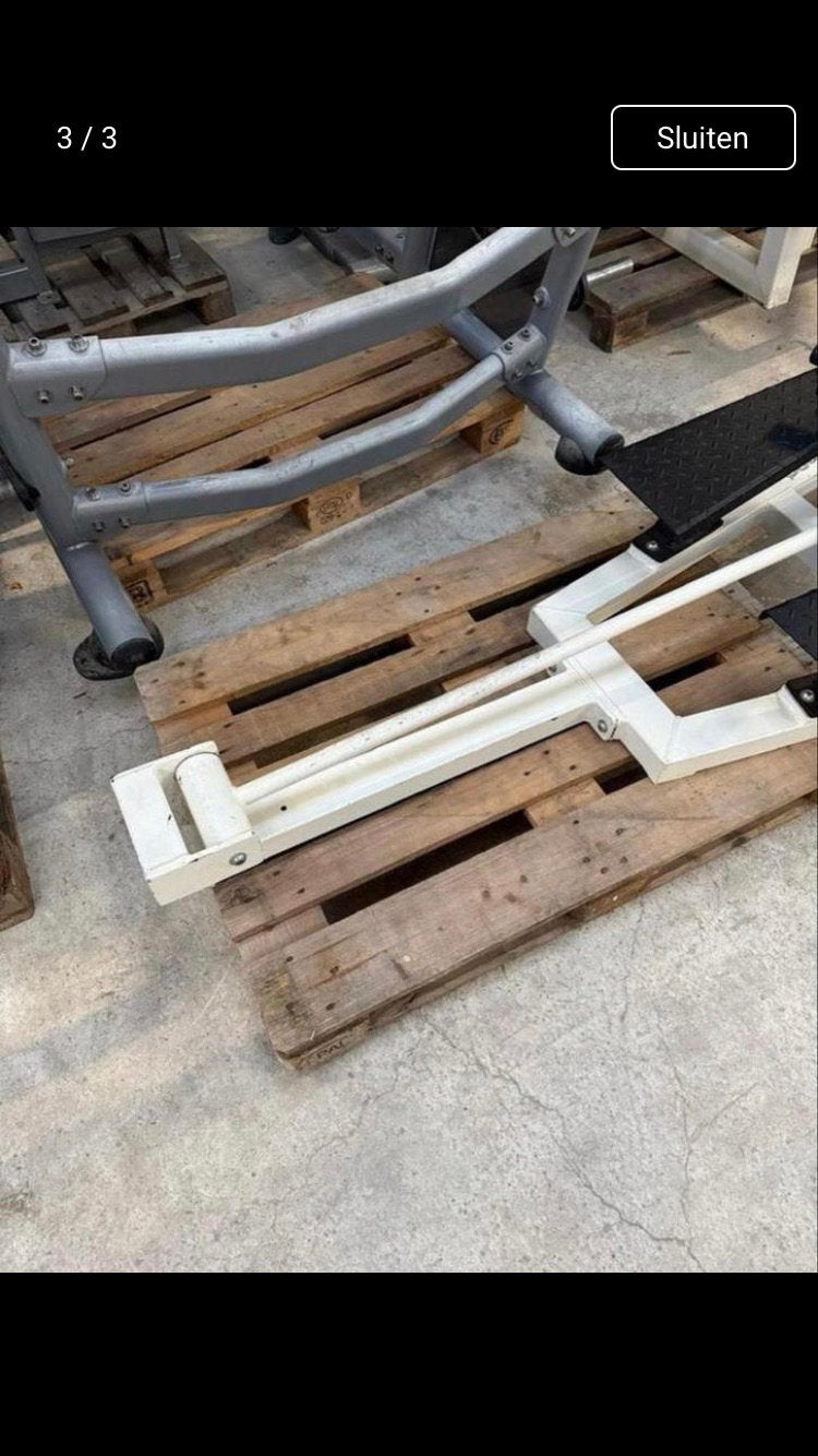 Gym 80 T bar row / tbar row / plate loaded, Ophalen, Benen, Gebruikt, -