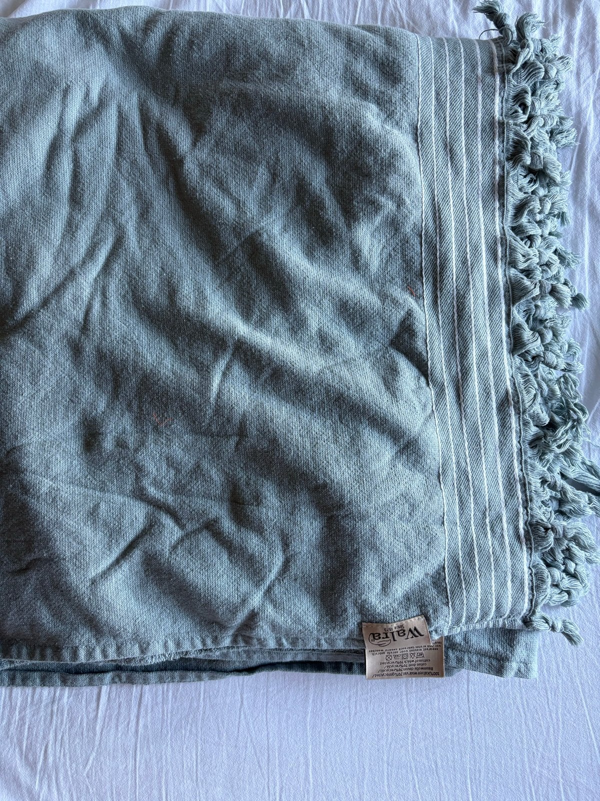 Walra Hamamdoek Extra Groot 200x200cm, Overige merken, Badlaken, Ophalen of Verzenden, Zo goed als nieuw