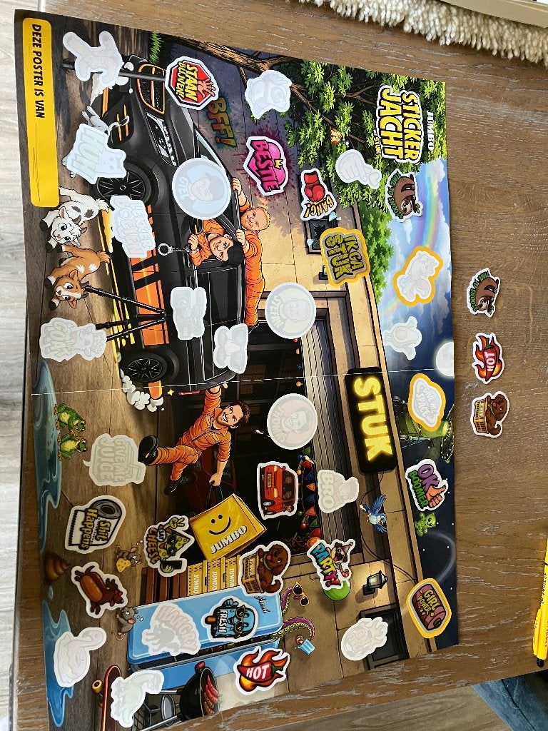 Jumbo stickers, Verzamelen, Jumbo, Ophalen of Verzenden
