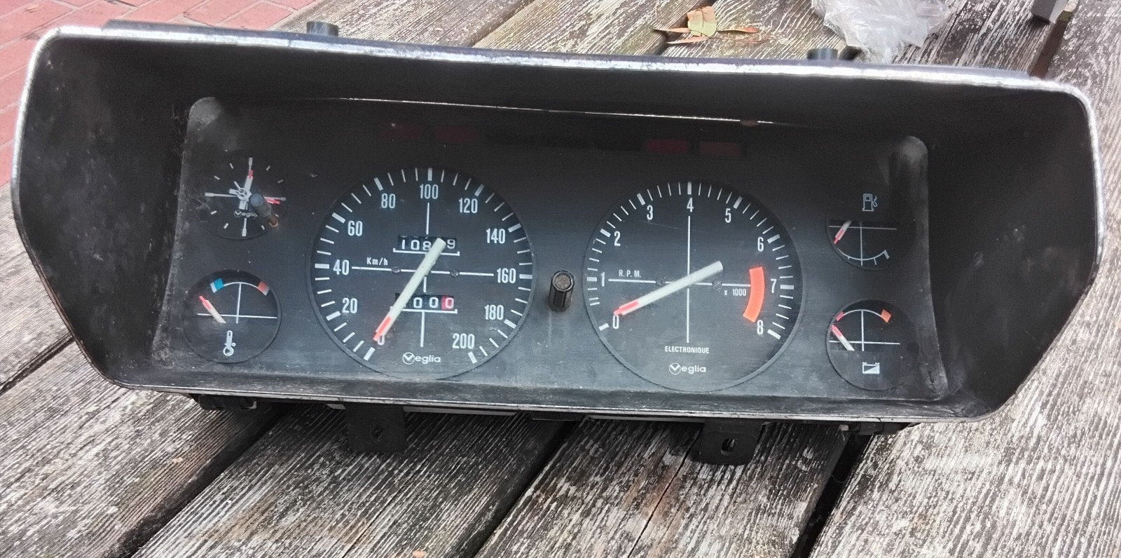 kilometerteller. Simca 1100 ????, Ophalen of Verzenden
