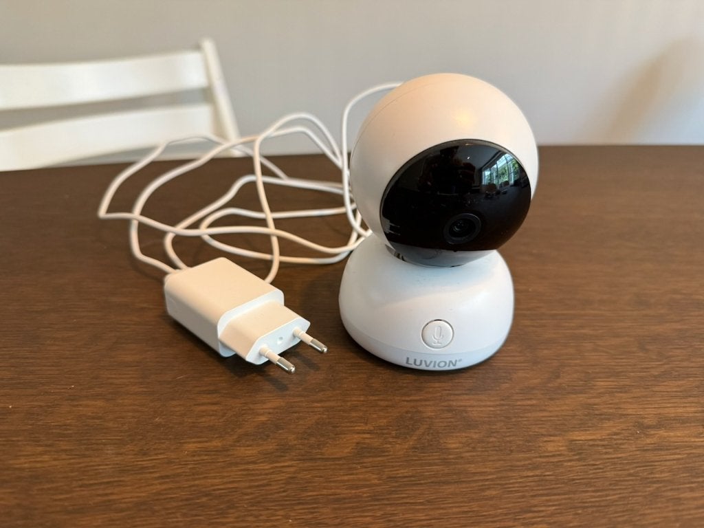 Luvion Smart Optics babyfoon met camera, Kinderen en Baby's, Babyfoons, Ophalen of Verzenden, Zo goed als nieuw, 250 meter of meer