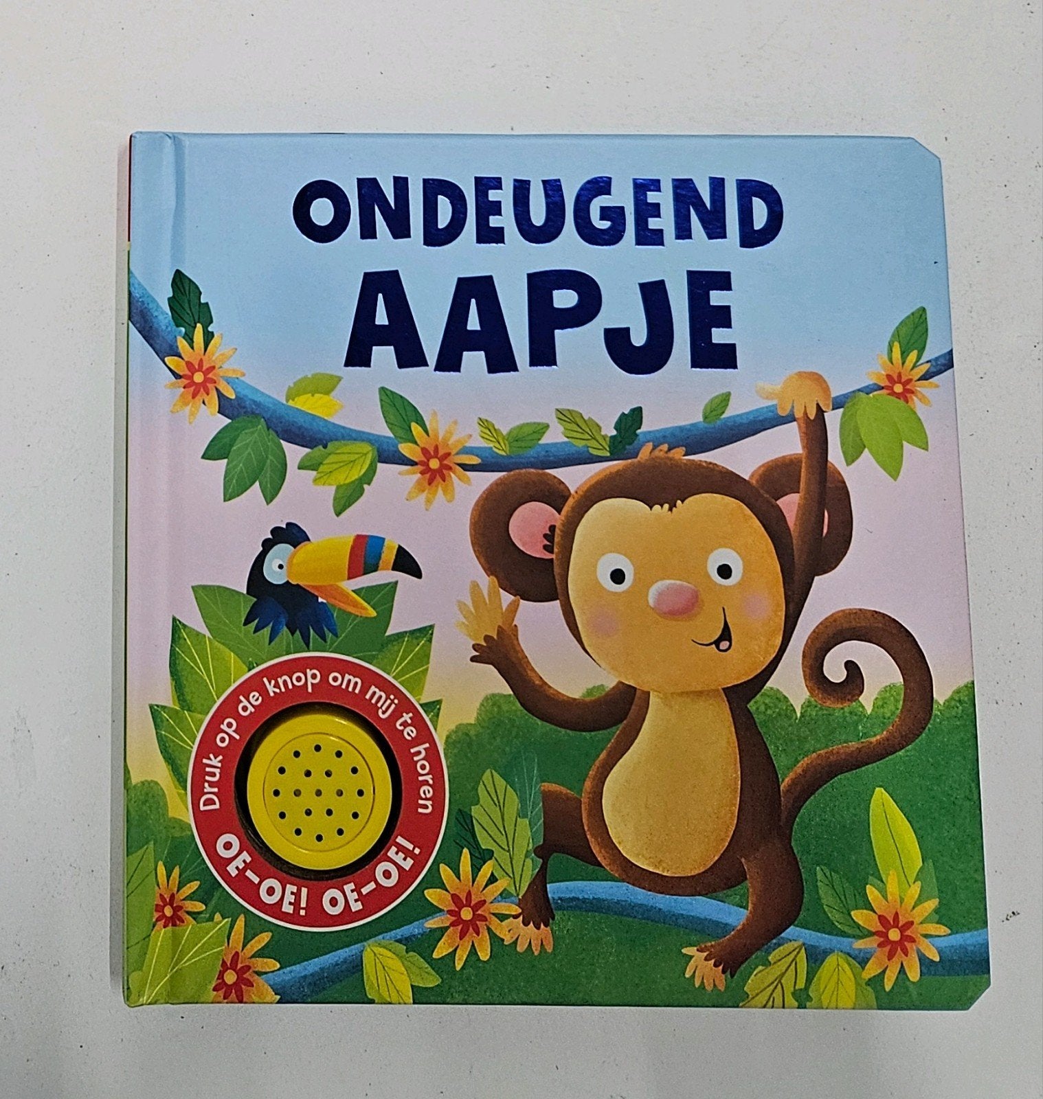ondeugend aapje geluidenboek, Boeken, Ophalen of Verzenden, Gelezen