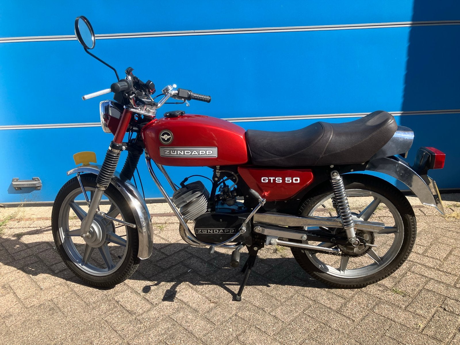 Zündapp GTS 50 uit 1977 - Ideaal voor toertochten, Fietsen en Brommers, Ophalen, Gebruikt, Maximaal 45 km/u, GTS50
