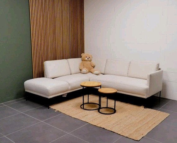 Westwing Fluente hoekbank - Zo goed als nieuw, Ophalen, 250 tot 300 cm, Modern en comfortabel, 100 tot 125 cm